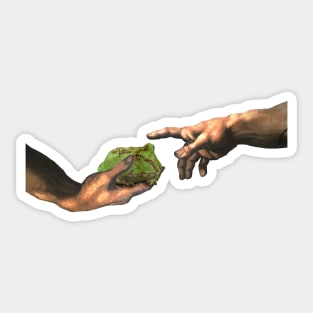 Creation of Horned Frog Sticker